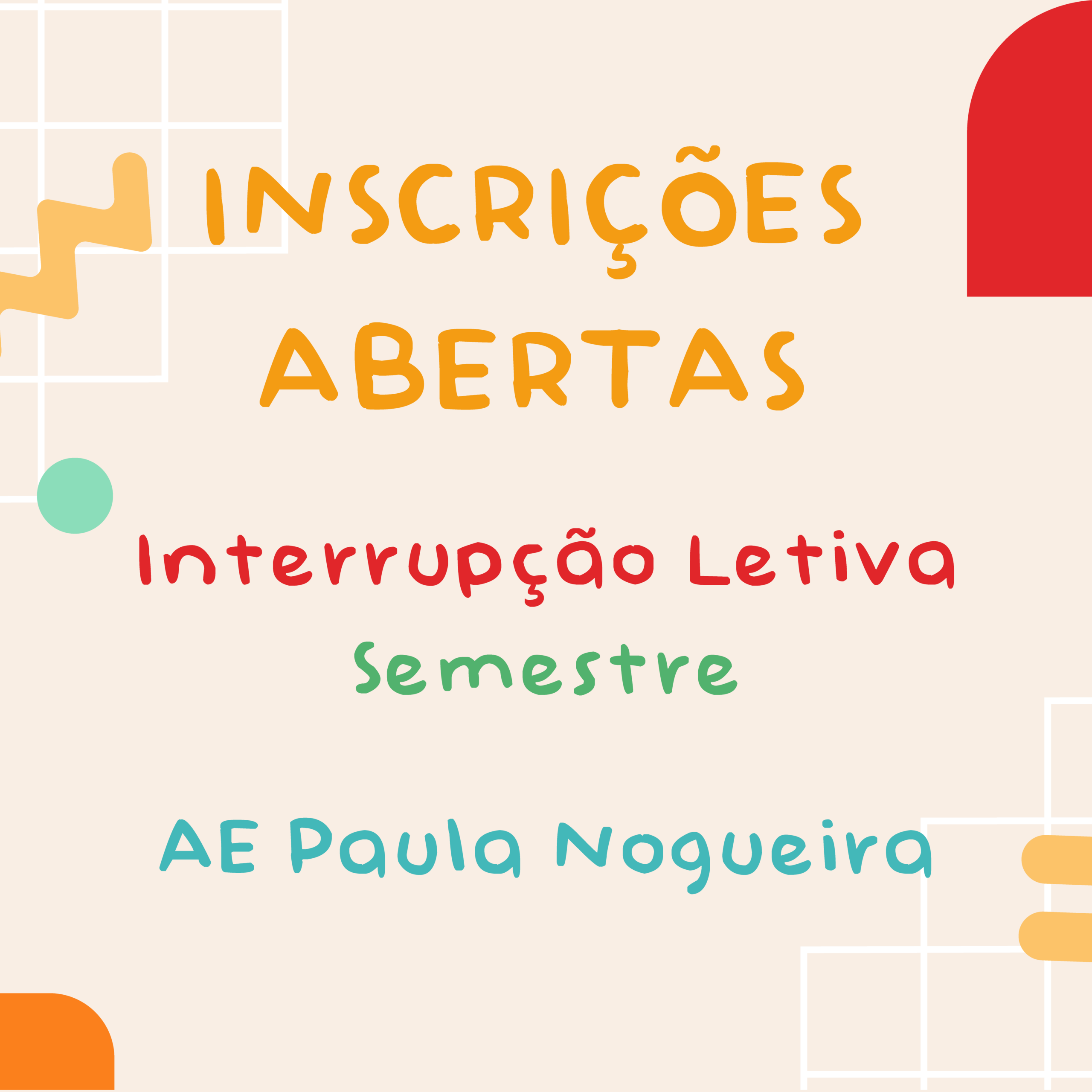 Inscrições abertas na ETIBox – Interrupção Letiva – Semestre